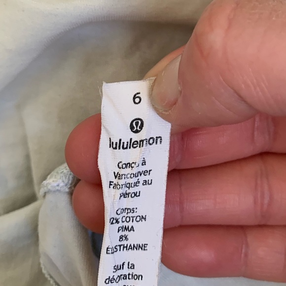 Lululemon long sleeve wrap top with thumb holes - Picture 6 of 6